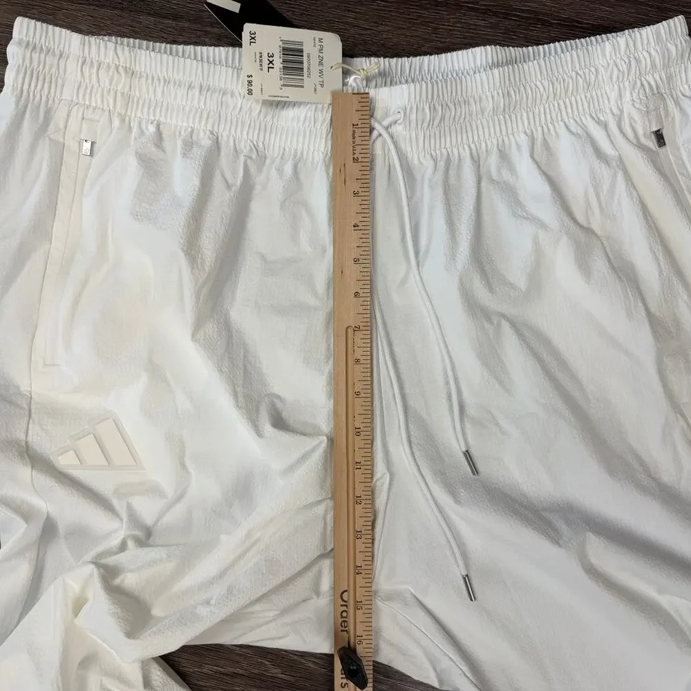 Adidas Mahomes ZNE Woven Track Pants Joggers Men's Size 3XL White JY3801 New